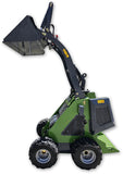 Briggs & Stratton XR2100 13.5HP Gas Powered Mini Stand-On Skid Steer Loader (Green)