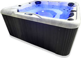 Six 6 Person Indoor Outdoor Hot Tub Whirlpool Spa Tub 5 Seats + 1 Lounger Balboa Upgrade 3HP Hydro Pump  CABO