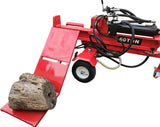 60 Ton Commercial Grade Hydraulic Log Wood Splitter w/ Log Lift Diesel Engine Upgrade E Start + Battery