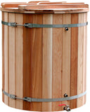 NEW Canadian Red Cedar Wood Ice Cold Plunge Spa Tub Stainless Steel Interior w/ Hard Top Cover  DEEP SOAKING MODEL