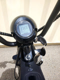 NEW 2000W Double Seat Double Battery Fat Tire CityCoco Scooter Moped 40AH Long Range Lithium Battery