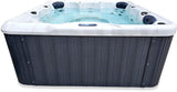 Six 6 Person Indoor Outdoor Hot Tub Whirlpool Spa Tub 5 Seats + 1 Lounger Balboa Upgrade 3HP Hydro Pump  CABO