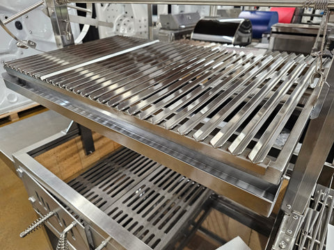 SUS304 Stainless Steel Argentine Santa Maria Grill V Grate Replacement 36x22