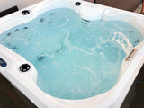 4 Person Indoor / Outdoor Hot Tub Whirlpool Hydrotherapy Bathtub SPA with Cover