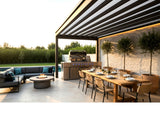 3 in 1 Stainless Steel Outdoor BBQ Kitchen Island Grill Combo Propane LPG w/ Sink