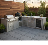 Large 21" Ceramic Egg Kamado BBQ Grill Smoker w/ Wood Table Pizza Stone Pickup Clearance Sale