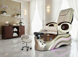 NEW Spa Salon Shiatsu Massage Pedicure Foot Spa Chair w/ Pipeless Technology Tub Basin Bathtub