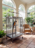 304 Stainless Steel XL Extra Large Bird Parrot Macaw Indoor Outdoor Cage Play Top Free Shipping