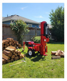 NEW 60 Ton Hydraulic Log Wood Splitter Briggs & Stratton XR2100 Gas Powered Engine Electric Start Battery Included