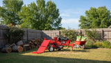 60 Ton Commercial Grade Hydraulic Log Wood Splitter w/ Log Lift Diesel Engine Upgrade E Start + Battery