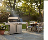 8 Burner 96,000 BTU Stainless Steel Outdoor BBQ Grill Propane NG Rotisserie  FREE SHIPPING