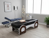 FIR Far Infrared Jade Infrared Therapy Massage Bed / Spinal Traction Roller Table FREE SHIPPING