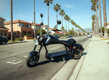 3000W Fat Tire Harley Chopper Style Electric Bike Scooter Motorcycle 60V 30AH Lithium Battery Upgrade