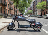 3000W Fat Tire Harley Chopper Style Electric Bike Scooter Motorcycle 60V 30AH Lithium Battery Upgrade