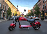 3000W Fat Tire Harley Chopper Style Electric Bike Scooter Motorcycle 60V 30AH Lithium Battery Upgrade