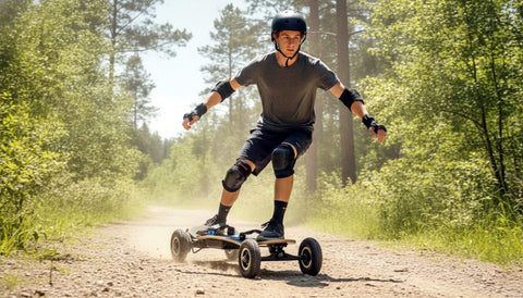 All Terrain 3300W Electric Off Road Skateboard Mountain Board Scooter w/ Remote 8" Tires SALE