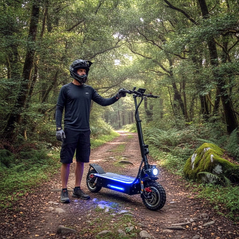 NEW 3200W Off Road Electric Kick Scooter Ultra High Speed 25AH Lithium Battery 3200 Watts!