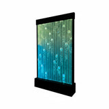 48" x 79" Tall Advanced Full Color LED Lighting Bubble Wall Fountain Floor Panel Display WiFi Bluetooth App Control