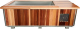 NEW Canadian Red Cedar Wood Dual Function Cold ICE Plunge Tub OR Hot Tub Spa Combo