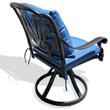 New 9 Piece Cast Aluminum Outdoor Patio Dining Table Set Antique Bronze  Free Mainland Shipping