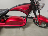NEW Low Rider Harley Style Electric Trike Scooter 3 Wheel 2000W 60V 40AH Upgrade OXBLOOD RED