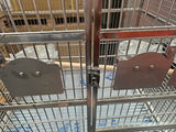 Extra Large Indoor / Outdoor 304 Stainless Steel Bird / Parrot Macaw Cage SUS304 Medical Grade Stainless Steel FULLY ASSEMBLED