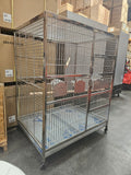 Extra Large Indoor / Outdoor 304 Stainless Steel Bird / Parrot Macaw Cage SUS304 Medical Grade Stainless Steel FULLY ASSEMBLED