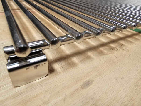 SUS304 Stainless Steel Argentine Santa Maria Grill Round Grate Replacement 36x22