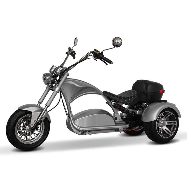 NEW Low Rider Harley Style Electric Trike Scooter 3 Wheel 2000W 60V 40 ...