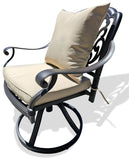 New 9 Piece Cast Aluminum Outdoor Patio Dining Table Set Antique Bronze  Free Mainland Shipping