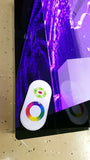 HUGE 6.5' x 6.5' LED FULL Color Bubble Wall Water Fountain Panel Restaurant  *Local Pickup Only