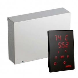 Harvia Xenio CX180M Sauna Spa Heater Controller with Stainless Steel Wall Mount Box Free Mainland USA Shipping