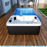 2 Person Outdoor Hydrotherapy Bathtub Hot Bath Tub Whirlpool SPA SYM6012 - 31 Color LED's