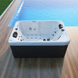 2 Person Outdoor Hydrotherapy Bathtub Hot Bath Tub Whirlpool SPA SYM6012 - 31 Color LED's