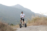 2400W 2 Wheel Off Road Electric Self Balancing Electric Scooter DOUBLE BATTERY with Golf Bag Holder