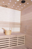Wet Dry Traditional 3 Bench Indoor Swedish Steam SPA Sauna 4+ Person 6KW Heater *Local Pickup