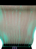 Large 4x6 Curved Full Color LED Bubble Wall Panel Floor Standing Water Fountain