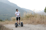 NEW 2 Wheel Off Road Electric Segway Self Balancing DOUBLE BATTERY 2400W Golf Bag Holder Included