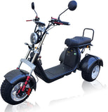 4000W Electric 3 Wheel Fat Tire Chopper Harley Scooter Trike Citycoco Mobility Scooter Carbon Fiber