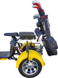 NEW 2000W Electric Trike Golf Cart Mobility Scooter Harley Style Canary Yellow CANARY YELLOW