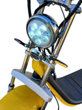 NEW 2000W Electric Trike Golf Cart Mobility Scooter Harley Style Canary Yellow CANARY YELLOW