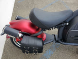 3000W Electric M8 Sport Chopper Motorcycle Harley Scooter Bike 60V MATTE GREEN RED BLACK