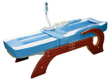 FIR FAR Infrared Jade Therapy Massage Spinal Traction Roller Table Bed (Blue)
