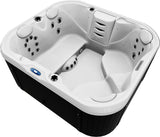 4 Person Indoor / Outdoor Hot Tub Whirlpool Hydrotherapy Bathtub SPA with Cover