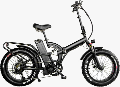 1000W 20" Fat Snow Tire Folding Ebike Electric Bike Bicycle 21AH Samsung Battery Kenda Bafang Upgrade