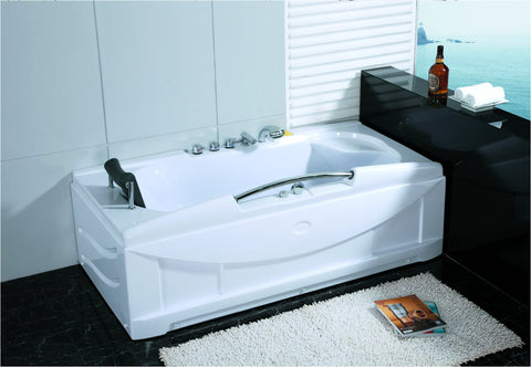 1 Person Whirlpool Jetted Hydrotherapy Bathtub Bath Tub Indoor 001A