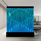 72" Wide x 79" Tall Full Color LED Lighting Bubble Wall Fountain Floor Panel Display