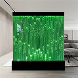 72" Wide x 79" Tall Full Color LED Lighting Bubble Wall Fountain Floor Panel Display