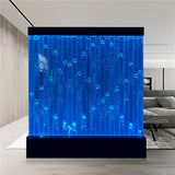 72" Wide x 79" Tall Full Color LED Lighting Bubble Wall Fountain Floor Panel Display