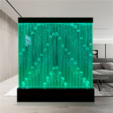 72" Wide x 79" Tall Full Color LED Lighting Bubble Wall Fountain Floor Panel Display
